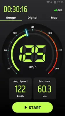 Speedometer GPS Speedometer android App screenshot 5